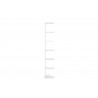 TemaHome Pombal Bookshelf 15" Expansion Kit in Pure White - Front