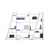 TemaHome Delta Shelving Unit 005 in Pure White - Front with Contens