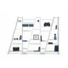 TemaHome Delta Shelving Unit 005 in Pure White - Front with Contens - TemaHome Delta Shelving Unit 005 in Pure White - Front with Contens
