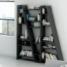 TemaHome Delta Shelving Unit 003 in Pure Black - Lifestyle 2 - TemaHome Delta Shelving Unit 003 in Pure Black - Lifestyle 2