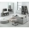 TemaHome Delta Shelving Unit 003 in Pure Black - Lifestyle 6 - TemaHome Delta Shelving Unit 003 in Pure Black - Lifestyle 6