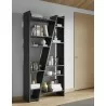 TemaHome Delta Shelving Unit 002 in Pure Black - Lifestyle - TemaHome Delta Shelving Unit 002 in Pure Black - Lifestyle