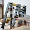 TemaHome Delta Shelving Unit 005 in Pure Black - Lifestyle - TemaHome Delta Shelving Unit 005 in Pure Black - Lifestyle
