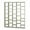 TemaHome Valsa Composition 2012-004 in Matte Grey - Angled