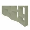 TemaHome Valsa Composition 2012-004 in Matte Grey - Corner Edge - TemaHome Valsa Composition 2012-004 in Matte Grey - Corner Edge