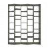 TemaHome Valsa Composition 2012-004 in Matte Grey - Front