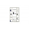 TemaHome Valsa Composition 2012-002 in Matte Grey - Front with Contents
