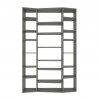 TemaHome Valsa Composition 2012-002 in Matte Grey - Front Close-up
