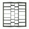 TemaHome Valsa Composition 2012-003 in Matte Grey - Front View - TemaHome Valsa Composition 2012-003 in Matte Grey - Front View