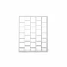 TemaHome Valsa Composition 2012-004 in Pure White - Front and Empty - TemaHome Valsa Composition 2012-004 in Pure White - Front and Empty