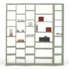 TemaHome Valsa Composition 2012-005 in Matte Grey - Front with Contents - TemaHome Valsa Composition 2012-005 in Matte Grey - Front with Contents