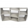 TemaHome Valsa Composition 2012-007 in Matte Grey - Top Angled