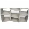 TemaHome Valsa Composition 2012-007 in Matte Grey - Top Angled - TemaHome Valsa Composition 2012-007 in Matte Grey - Top Angled