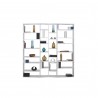 TemaHome Valsa Composition 2012-003 in Pure White - Front with Contents
