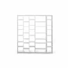 TemaHome Valsa Composition 2012-005 in Pure White - Front and Empty - TemaHome Valsa Composition 2012-005 in Pure White - Front and Empty