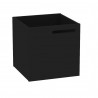 TemaHome Berlin Box in Pure Black - Angled Close-up