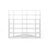 TemaHome Pombal Bookshelf Comp. 2011-055 in Pure White - Front