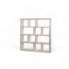 TemaHome Berlin 4 Levels 150 cm in Oak - Angled