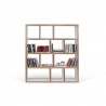 TemaHome Berlin 4 Levels 150 cm in Pure White with Plywood Edge - With Contents