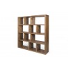 TemaHome Berlin 4 Levels 150 cm in Walnut - Angled