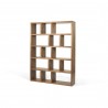 TemaHome Berlin 5 Levels 150 cm in Walnut - Angled
