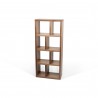 TemaHome Berlin 4 Levels 70 cm in Walnut - Side Angled