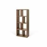 TemaHome Berlin 4 Levels 70 cm in Walnut - Angled - TemaHome Berlin 4 Levels 70 cm in Walnut - Angled