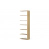 TemaHome Pombal Bookshelf 28" Expansion Kit in Oak - Back Angled