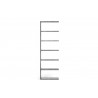 TemaHome Pombal Bookshelf 28" Expansion Kit in Concrete Look - Front