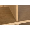 TemaHome London Bookshelf  in Oak Frame and Oak Backs - Shelving Details