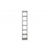 TemaHome Pombal Bookshelf 16" Starter Kit in Concrete Look - front