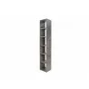TemaHome Pombal Bookshelf 16" Starter Kit in Concrete Look - Angled View - TemaHome Pombal Bookshelf 16" Starter Kit in Concrete Look - Angled View