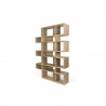 TemaHome London Bookshelf 2010-003 in Oak Frame and Oak Backs - Angled