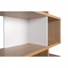 TemaHome London Bookshelf 2010-003 in Oak Frame and Pure White Backs - Shelf Detail