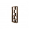 TemaHome Berlin 5 Levels 70 cm in Walnut - Angled