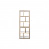 TemaHome Berlin 5 Levels 70 cm in Pure White with Plywood Edge - Front