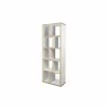 TemaHome Berlin 5 Levels 70 cm in Pure White with Plywood Edge - Angled - TemaHome Berlin 5 Levels 70 cm in Pure White with Plywood Edge - Angled