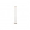 TemaHome Berlin 5 Levels 70 cm in Pure White with Plywood Edge - Side