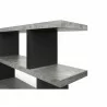 TemaHome Step Low in Concrete Look & Pure Black - Shelf Detail - TemaHome Step Low in Concrete Look & Pure Black - Shelf Detail