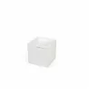 TemaHome Berlin Box in White - Top Angled View - TemaHome Berlin Box in White - Top Angled View