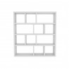 TemaHome Berlin 4 Levels 150 cm in Pure White - Front