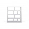 TemaHome Berlin 4 Levels 150 cm in Pure White - Front Small