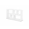 TemaHome Berlin Console in Pure White - Angled - TemaHome Berlin Console in Pure White - Angled