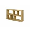 TemaHome Berlin Console in Oak - Angled - TemaHome Berlin Console in Oak - Angled
