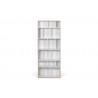 TemaHome Group Shelving Unit 72 in Pure White with Plywood Edge - Front