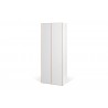 TemaHome Group Shelving Unit 72 in Pure White with Plywood Edge - Back Angled