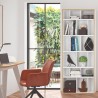 TemaHome Group Shelving Unit 72 in Pure White with Plywood Edge - Lifestyle