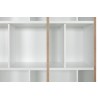 TemaHome Group Shelving Unit 108 in Pure White with Plywood Edge - Shelf