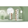 TemaHome Ella Bookcase 40 High in Melamine Light Oak & Pure White - Lifestyle 2