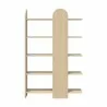 TemaHome Venice Bookcase in Light Oak - Front - TemaHome Venice Bookcase in Light Oak - Front